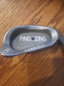 Ping Zing Black Dot 8 Iron, RH,JZ Steel Shaft,Reg.Flex,Winn DriTac Oversize Grip - Picture 1 of 9