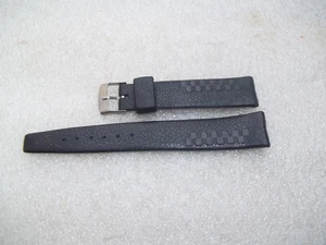 Vintage New Old Stock 19mm Kautschuk Taucher Armbanduhr Armband - Bild 1 von 8