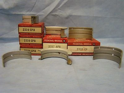 Pontiac 326 350 389 400 Main Bearings Standard 1961-1979 OEM USA NORS - Image 1 of 4