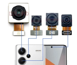 For Xiaomi Redmi Note 13 Pro+ Plus Original Selfie Frontal Wide Back Camera lot - Picture 1 of 1