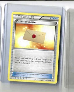 trainer pokemon card PROFESSORS LETTER - Picture 1 of 2