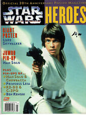 Official STAR WARS Anniversary Poster Magazin HEROES topps Publishing SC001