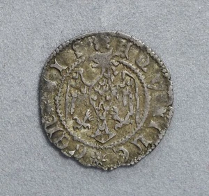 Aquileia Antonio II Belly 1402-1411 Money Silver Coin - Picture 1 of 2