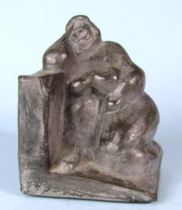 SUJETALIBROS EDUARDO ARBUSTO RUBENESCO MUJER DESNUDA DAMA GORDA FIRMADO ESCULTURA - Imagen 1 de 8