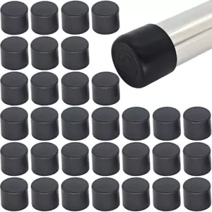 32Pack 7/8" Round Rubber Furniture Leg Caps Floor Protectors For Chair Table New - Picture 1 of 11