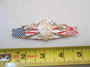 RARE USS LASSEN DDG 82 USN NAVY LEADERSHIP JAPAN MILITARY CHALLENGE COIN - Picture 1 of 5