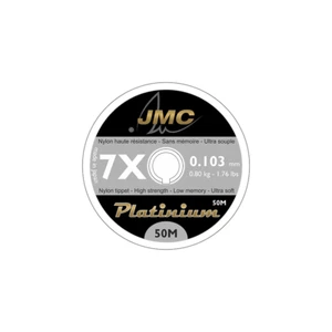 JMC Platinum Nylon Angeldraht, Platinum JMC - 6X (0,130mm) 50 m, Ultra - Bild 1 von 1