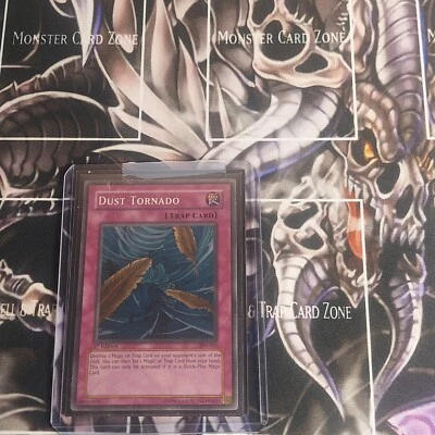 Yugioh Dust Tornado PSV-011 Super Rare Holo Bleed Near Mint 1st Ed - Image 1 of 4