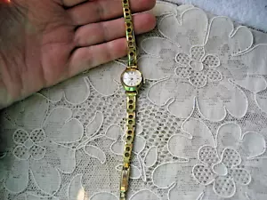 Vintage DUGENA Amerikaner Gold Damen Uhr - Mechanisch - Armbanduhr (läuft) - Bild 1 von 8