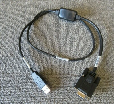 IBM EMC 45W6731 M5S1-M6USB3 USB Type A To DB9 Female Serial Cable 37" - Image 1 of 4
