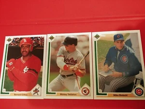 1991 Upper Deck Baseball 3 card lot - Picture 1 of 2