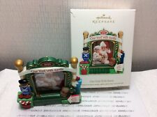 HALLMARK OUR VISIT WITH SANTA CHRISTMAS ORNAMENT New in box 2012 photo holder