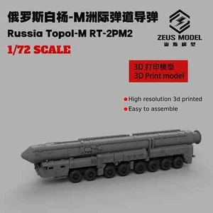  1/144/72/87 Kit modellino missile balistico intercontinentale russo TOPOL-M-2PM2 - Foto 1 di 7