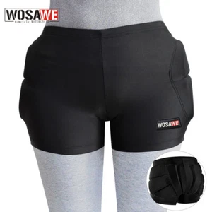 WOSAWE Erwachsene Skifahren Hüftpolster Schutz Snowboard Fahrrad Hüftshorts Gear - Picture 1 of 10