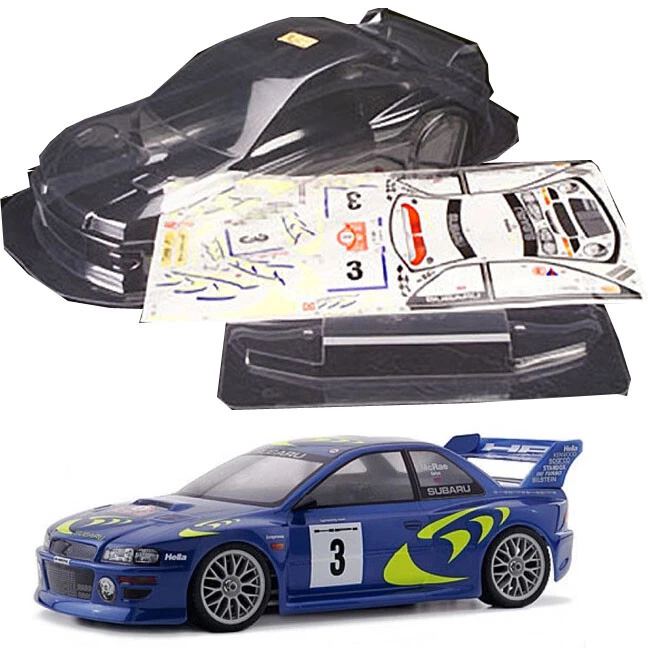 HPI 7312 Subaru IMPREZA WRC "98" (190mm) Clear Body w/ Decal Sheet - Image 1 of 1