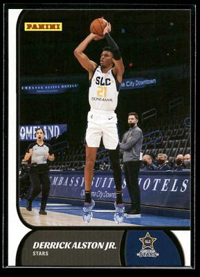 2021-22 NBA G League Derrick Alston Jr. BASE CARD Salt Lake City Stars #119 - Image 1 of 2