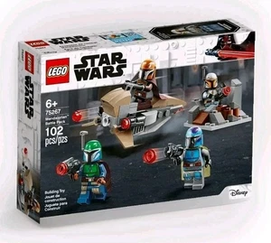 LEGO 75267 Mandalorian Battle Pack Star Wars Retired New Sealed 4 Exclusive Figs - Picture 1 of 8