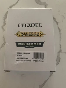 Warhammer 40k Steel Legion Squad Astra Militarum Guardsmen OOP Metal NiB A - Picture 1 of 1