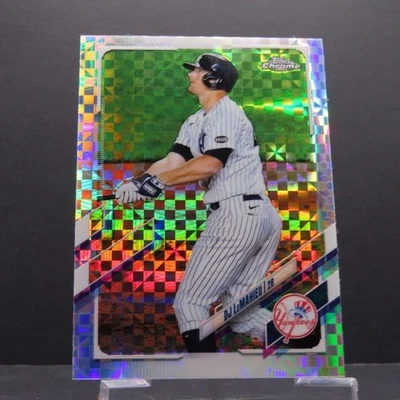 DJ LeMahieu - 2021 Topps Chrome X-Fractor - #105 - Image 1 of 2