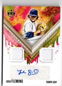 Josh Fleming 2021 Panini Diamond Kings DK Material Signatures Auto Jersey - Picture 1 of 2