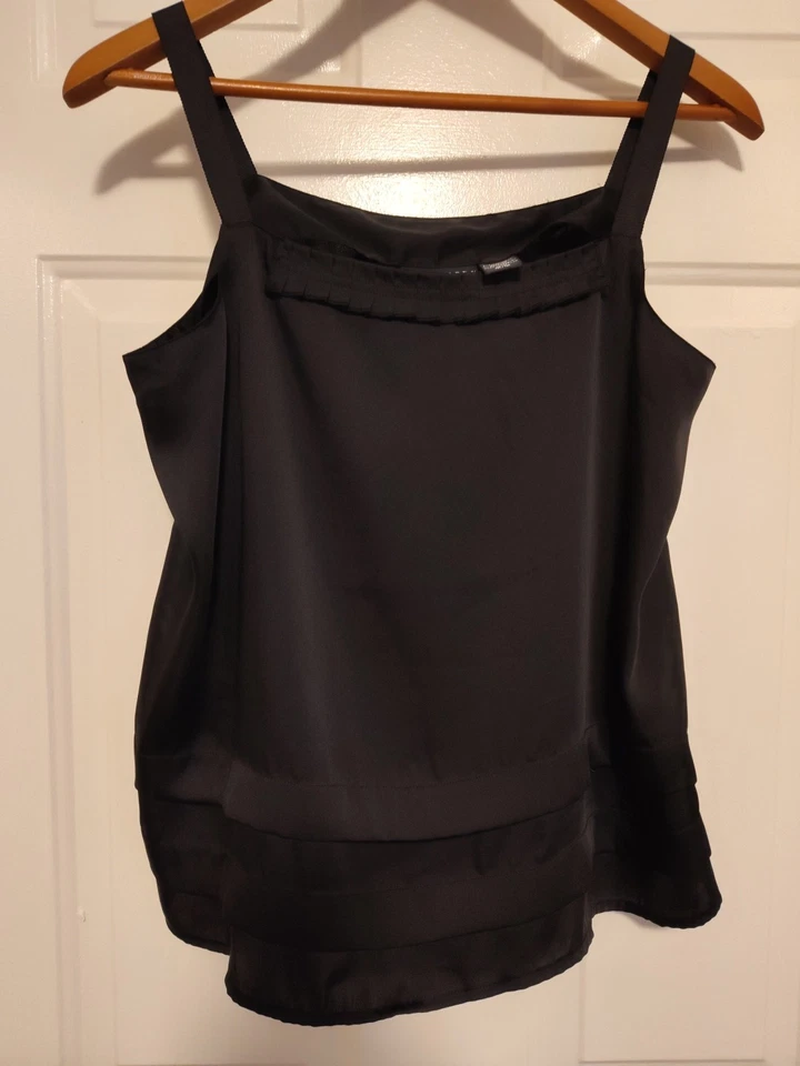 Blusa sin mangas para mujer Apóstrofe talla M color negro  Foto 1 de 2