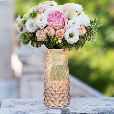  Glasvase Dekoration einzigartige quadratische - Bild 1 von 4