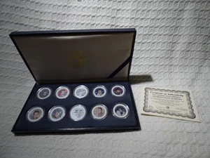 Juego de 10 monedas de cuarto de dólar del estado de Tennessee de Estados Unidos - Elvis Presley Morgan Mint - Imagen 1 de 16