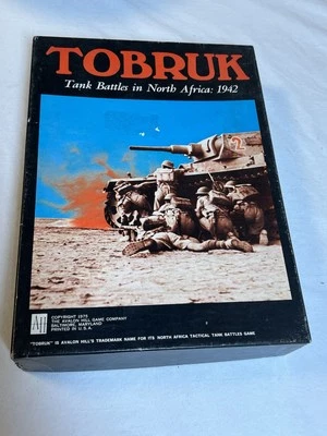 Tobruk perforado Avalon Hill vintage 1975 Foto 1 de 4
