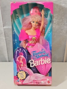 Vintage Fountain Mermaid Barbie Doll 1993 Mattel 10393 NRFB - Picture 1 of 6