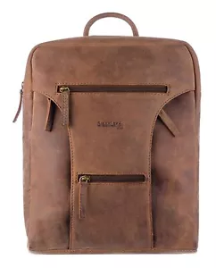 GreenLand Nature Montenegro Backpack A4 Rucksack Rucksack Brown braun Neu - Bild 1 von 6
