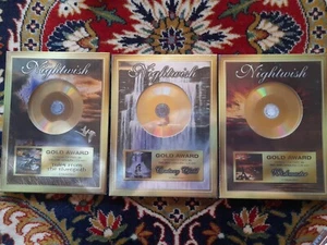 NIGHTWISH Wishmaster/Century Child/Tales From GOLD AWARD CDS*MINT*SEALED* (1343) - Picture 1 of 2