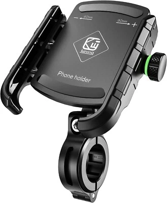 Porta Cellulare Bici, Supporto Telefono Per Moto Universale Anti-Shake, Supporto - Immagine 1 di 4