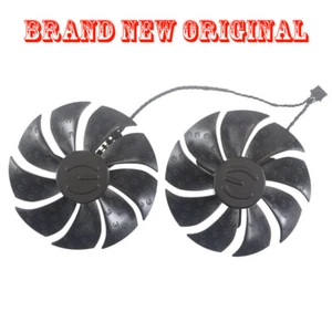Graphics card fan for EVGA GTX1650 KO SSC GTX1660SC SSC GTX1660Ti SC ULTRA BLACK - Picture 1 of 2