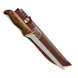 6 Inch Marttiini PRFBL6 Presentation Fillet Knife with Laminated Birch Handle - Picture 1 of 1