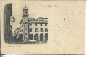 1901 PONTEDERA PISA PALAZZO DELLA PRETURA - Picture 1 of 2