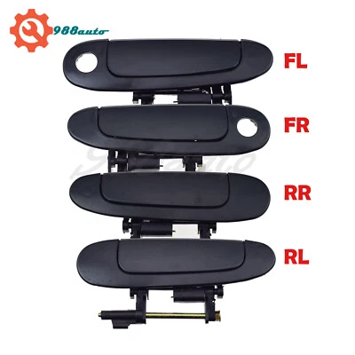 Manija de puerta exterior delantera izquierda/derecha para Toyota Echo 2000 2001 2002 03 04 2005 Foto 1 de 4
