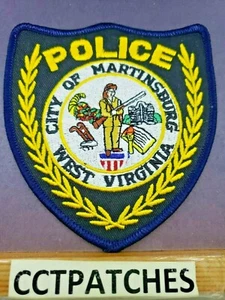 CITY OF MARTINSVILLE, WEST VIRGINIA POLICE SHOULDER PATCH WV - Picture 1 of 2