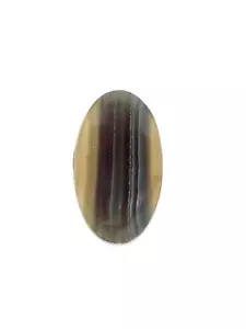 Natural Multicolor Fluorite Oval Cabochon - 75.05cts - Picture 1 of 1