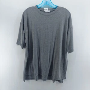 capaz & co Camiseta Mujer Talla 2XL Gris Jersey Manga Corta Cuello Redondo Abertura Lateral - Imagen 1 de 9