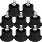  8 Pcs Office Chair Supplies Fixing Wheels Bell Glides Replacement Thicken
