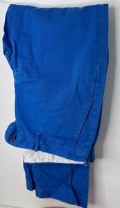Pantalones chinos para hombre J Crew azules 34x32 - Imagen 1 de 3