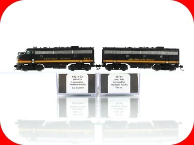 N Scale ***NORTHERN PACIFIC*** F7 A/B #6017 -Intermountain 69214, 69714 *DCC Rdy - Image 1 of 4