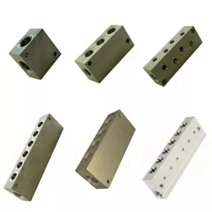 Verteilerleiste einseitig, Verteilerblock, Verteiler, Leiste, Aluminium - Bild 1 von 13