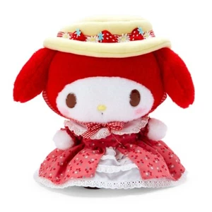 Muñeco de peluche de cumpleaños Sanrio My Melody (AKAMELO) altura 10,2 pulgadas - Imagen 1 de 5