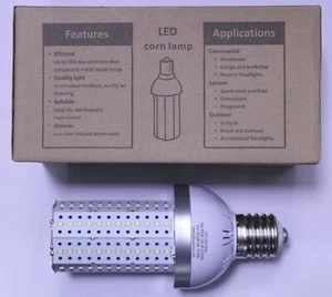 1x 20W LED Corn Lamp GES E40 Giant Edison Screw, 6000K Daylight White Light Bulb - Picture 1 of 1