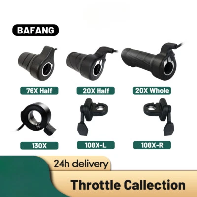 Waterproof BAFANG Thumb/Whole/Half Twist Throttle Handle for Electric Bicycle - Image 1 of 4