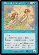 THORNWIND FAERIES ~mtg EX/LP Urza's Legacy Com x4
