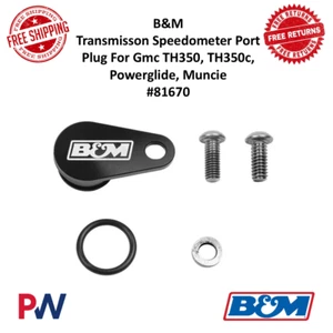 B&M Transmission Speedometer Billet Aluminum Port Plug For GM TH400 TH350 TH250 - Picture 1 of 4