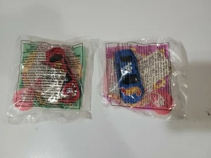 1998 Hot Wheels Ronald's Nascar Race Car McDonalds Happy Meal Toy New In Bag - Picture 1 of 4