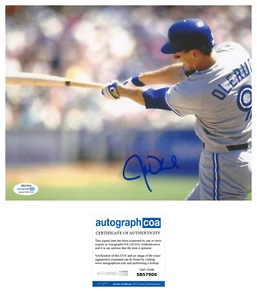 John Olerud signed photo 8x10 ACOA autographed Toronto Blue Jays 2 - Picture 1 of 3